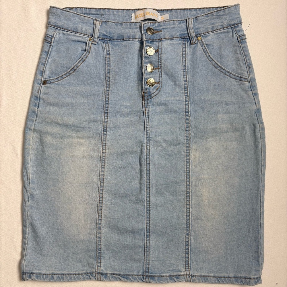 Buzz Jeans Denim Skirt- XL